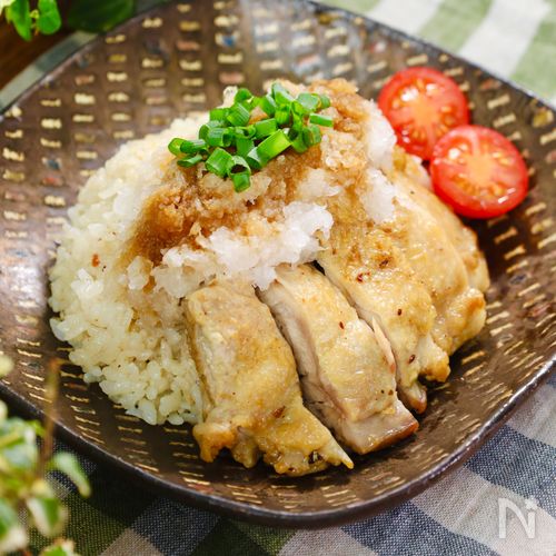 だし香る!さっぱり食べられる【和風カオマンガイ】