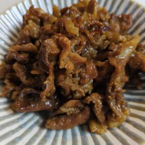 ejaの作ってみた!投稿(簡単なのに色々使える！豚こまの時雨煮)