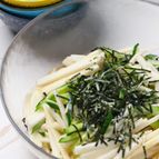 切って和えるのみ！3分でできる長芋とキュウリの塩昆布和え☆