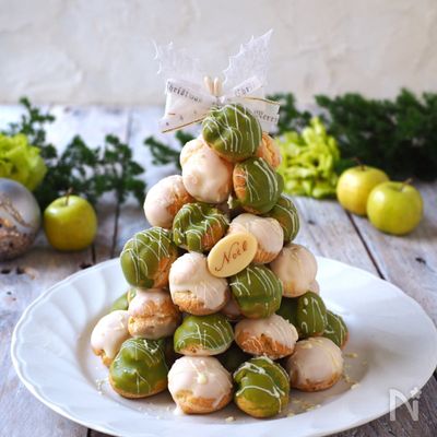パイシートで簡単！ツリー🎄シュー