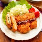 サクサク 食べやすい！『しそチーズの折り畳みとんかつ』