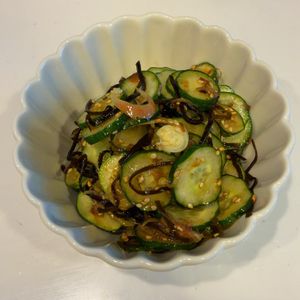 みわの作ってみた!投稿(きゅうりとみょうがのやみつき和え)