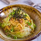 和えるだけで簡単！ツナとキャベツの和風パスタ