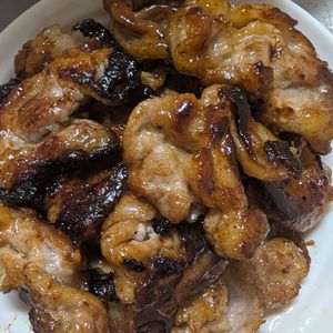 兎銀リブの作ってみた!投稿(豚もも肉の竜田揚げ【作りおき】)