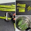 アスパラと半熟卵の白味噌マヨソース│5分で完成おつまみ副菜の工程1