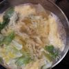 【食材2deスープ】レタスと玉子のさっぱりスープ『5分完成』の工程2