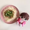 まつりかの作ってみた!投稿(にらとねぎがたっぷり!そうめんで作るピリ辛肉味噌のあえ麺)