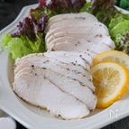 【レモンペッパーサラダチキン】炊飯器でラクラク♪