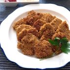 鶏むね肉deごまごまだらけのセサミチキン♡
