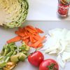 えっ?これ1本でいいの?!野菜たっぷりメキシカンスープの下準備