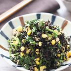 【ほうれん草とひじきのツナコーンごま和え】ヘルシー栄養満点☆