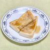 キャピタンの作ってみた!投稿(甘じょっぱい背徳の味♡『ピーナッツバターチーズトースト』)