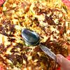 野菜たっぷり米粉でチーズフォンデュチヂミの工程4