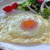 生地作り不要♪ライスペーパーで簡単ハムエッグガレットの工程5