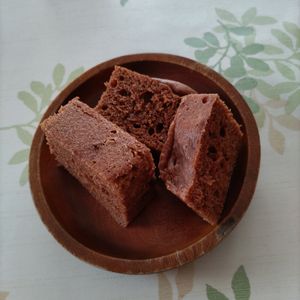 KUMIKOの作ってみた!投稿(【ヨーグルトココア蒸しケーキ】耐熱容器一つで♪ふわふわ♡)