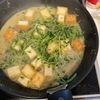 644499の作ってみた!投稿(［厚揚げと豆苗のオイマヨ炒め］簡単作り置き！超節約な一品)