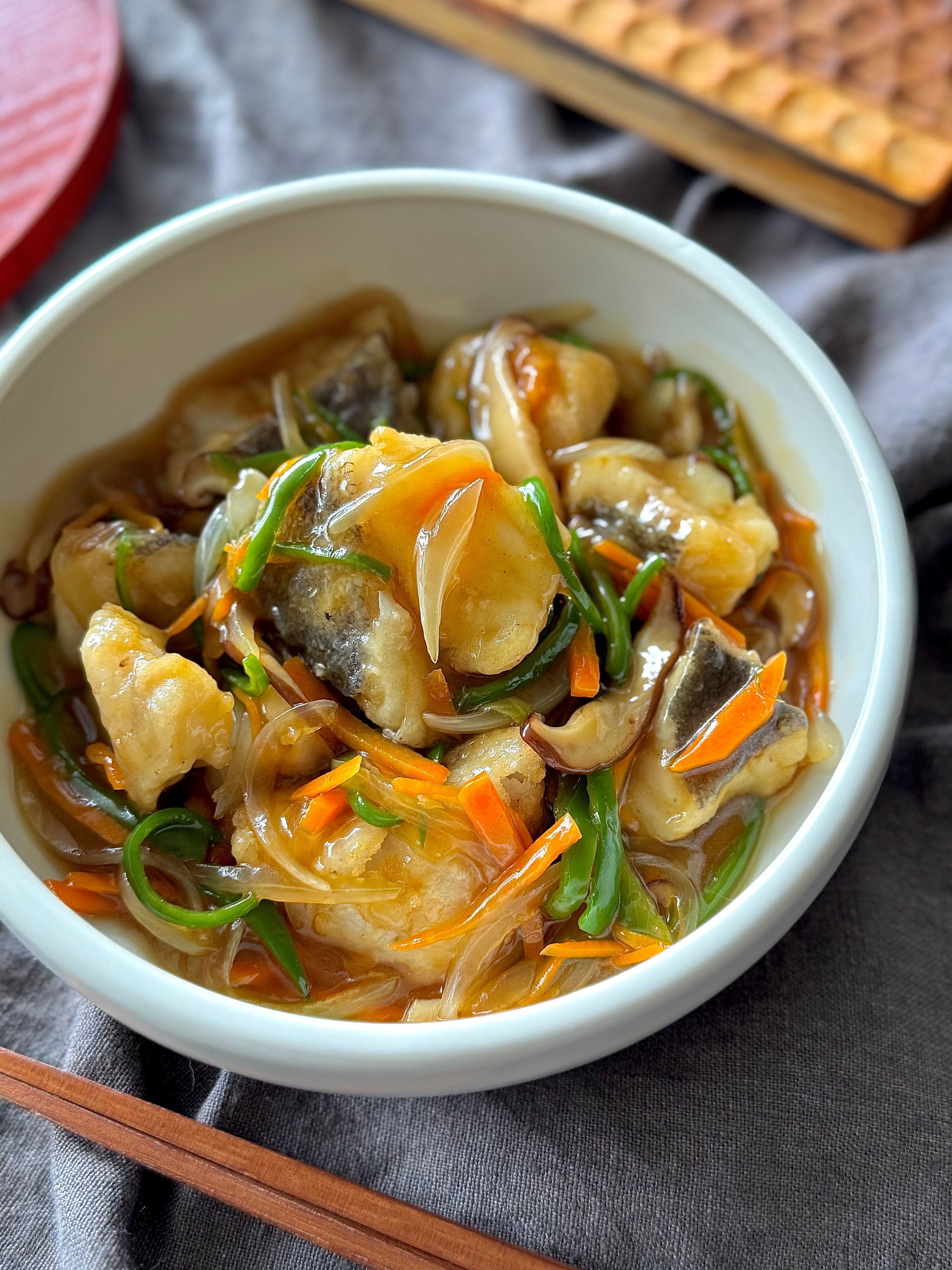 たらの和風あんかけ