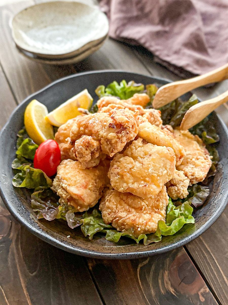 【しっとりジューシー！節約♡】鶏むね肉の塩唐揚げ♪ | レシピサイトNadia