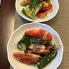 Hikeyの作ってみた!投稿(つめた~い夏野菜の🤭💕にんにくごま油&塩昆布和え🥗)