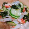 まおの作ってみた!投稿(きゅうりとカニかまの中華風酢の物【作り置き】)