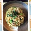 チョロリスの作ってみた!投稿(小松菜とひき肉のチーズ焼きそば)