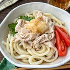 夏の定番♪【冷やし豚しゃぶうどん】