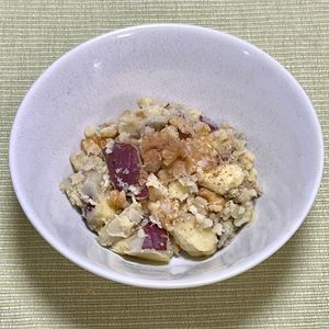 キャピタンの作ってみた!投稿(シナモン香るスイートホットサラダ)