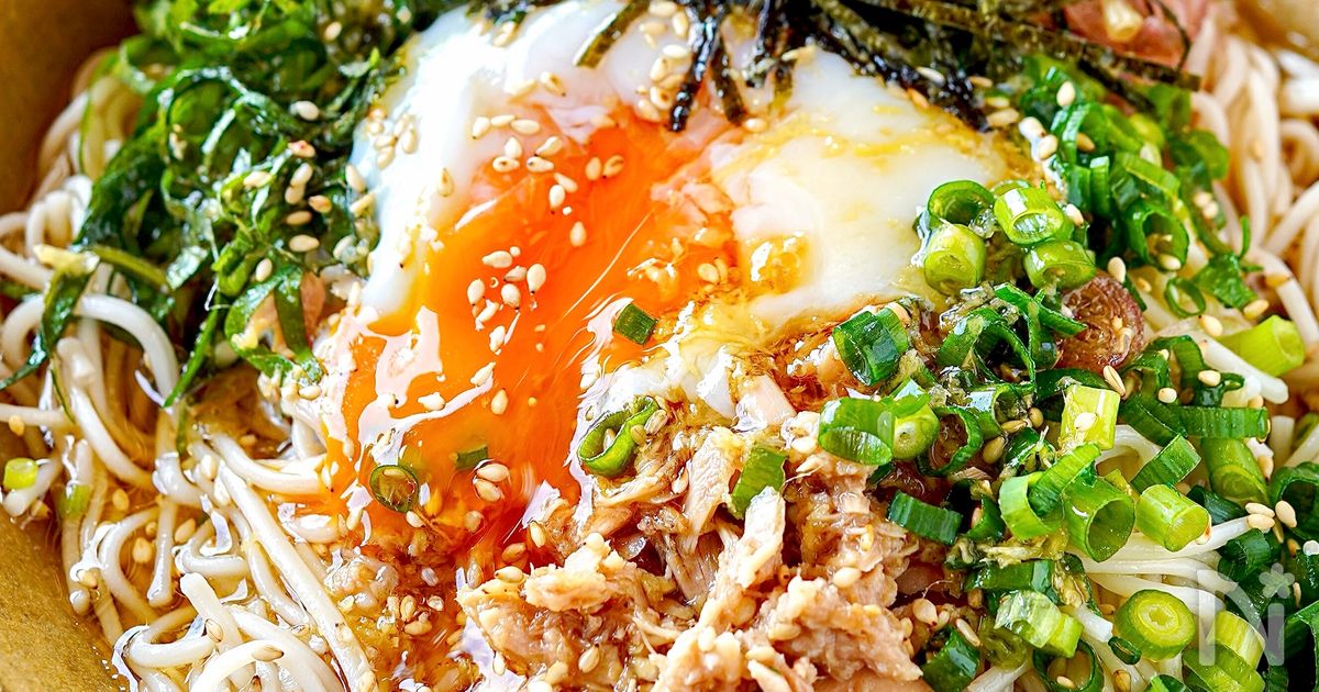 【薬味たっぷりぶっかけそうめん】10分で完成♩暑い日はこれ！