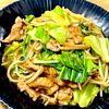 michuの作ってみた!投稿(回鍋肉風《もやしとキャベツのにんにく味噌炒め》)