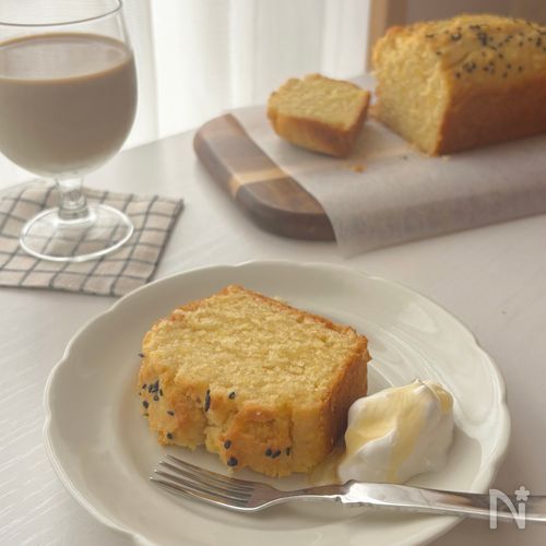 米粉のさつまいもパウンドケーキ