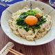 あおさ香る夏の白だし冷やしうどん/とろろと卵黄で栄養も整う