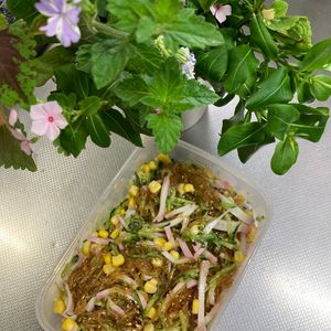 そら・ゆずの作ってみた!投稿(レンジで味しみ中華風春雨サラダ│切るもの少なめ火も使わない♪)