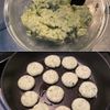 大人も子供も手が止まらない！「のり塩バターいももち」の工程2