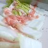 疲れた日にこれ。【豚肉と白菜のミルフィーユ一人鍋】の工程2