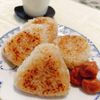 AKARI☆の作ってみた!投稿(【焼きおにぎり】外カリッ中じゅわ.ᐟ.ᐟ中まで味しみ♡)
