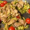 これぞご飯泥棒「豚とズッキーニの中華炒め」の工程3