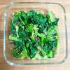 ゆかりの作ってみた!投稿(レンジで5分！【小松菜のおかか塩昆布和え】材料4つで簡単♩)
