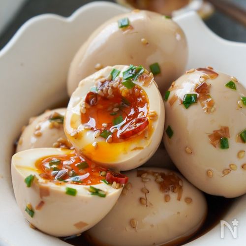 旨‼︎『味玉』我が家で大人気♡