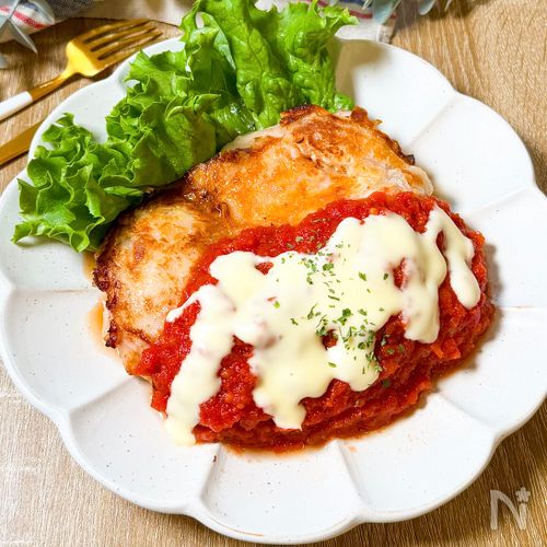 ボリューム満点!【とろ〜りコクうまトマトガーリックチキン】