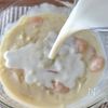 【えびトマトクリームグラタン】レンジで簡単！火を使わない♪の工程6