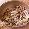 【豚肉のこく旨ハヤシライス】簡単手作り♪炒めて煮るだけ◎の工程2