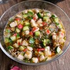 切って和えるだけのご飯泥棒「長芋ときゅうりのザクポリ梅だし」