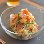 味見が止まらない♡新じゃがとベーコンのポテトサラダ