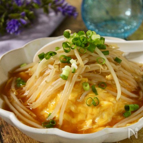 コスパ抜群◎もや玉あんかけ丼