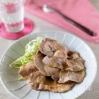 【豚の生姜焼き】玉ねぎ無しで、王道の豚ロースの生姜焼き。