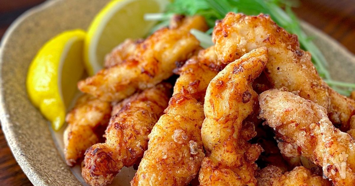 我が家の鉄板レシピ【サクサクささみ唐揚げ】