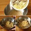 和えるだけ簡単！きのこたっぷりクリームパスタの工程2