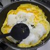 醤油味で食べる絶品　蟹チャーハンの工程3