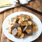 こんにゃくのガツンとガーリック炒め【低糖質・お弁当】