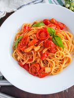 【プロ直伝】ミニトマトのパスタ